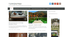 Desktop Screenshot of ilovejourneys.com
